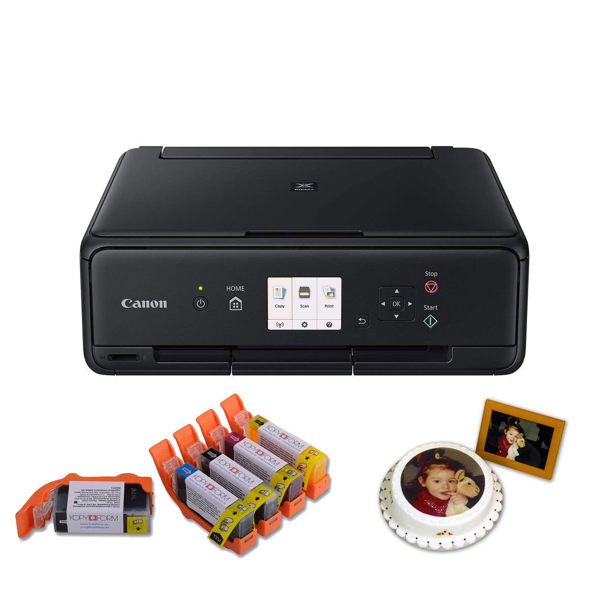 Kit stampante alimentare A4 con scanner